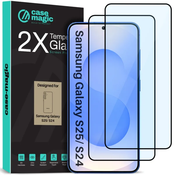 Samsung Galaxy S25 Tempered Glass Screen Protector
