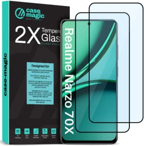 Tempered glass screen protector for Realme Narzo 70x