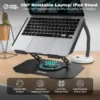 360° rotatable laptop stand
