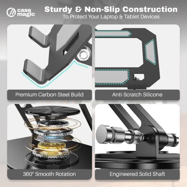 360° rotatable laptop stand