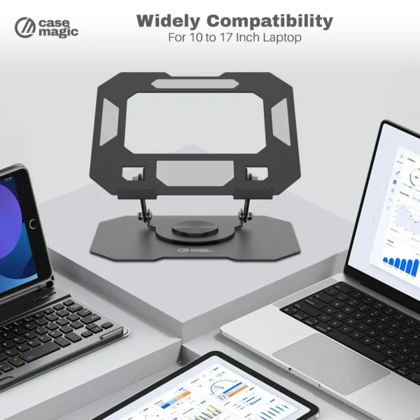 360° rotatable laptop stand