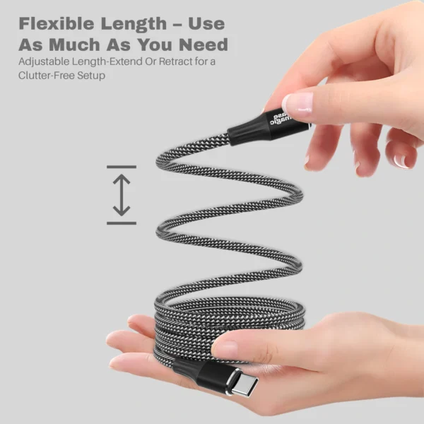 Magnetic Type-C to Type-C Cable