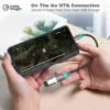 Type C OTG to USB cable