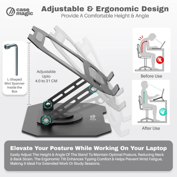 360° Rotatable Laptop Stand
