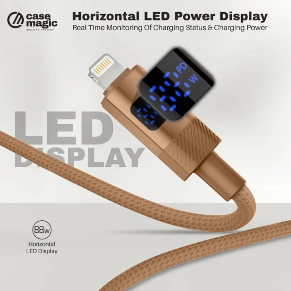 USB-C & USB-A to Lightning Fast Charging Cable