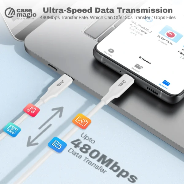 USB C to Lightning Cable