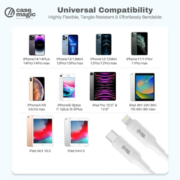 USB C to Lightning Cable