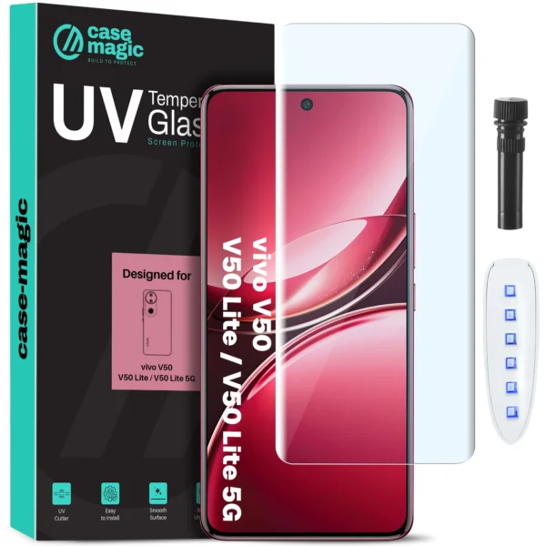 Vivo V50 5G Tempered Glass Screen Protector