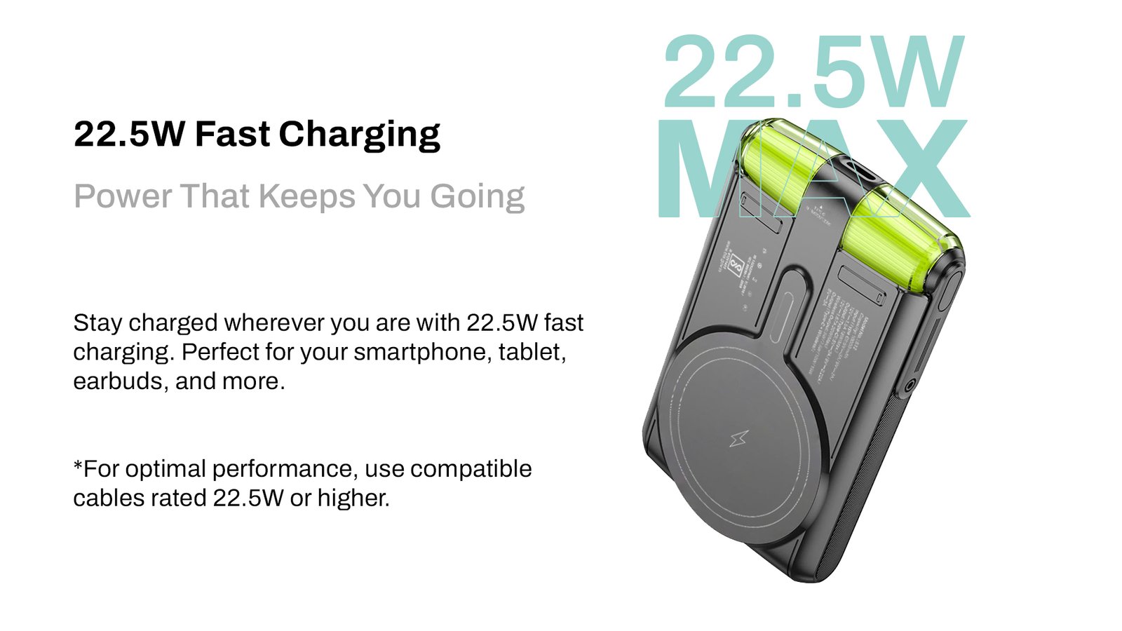 Magnetic Wireless Power Bank