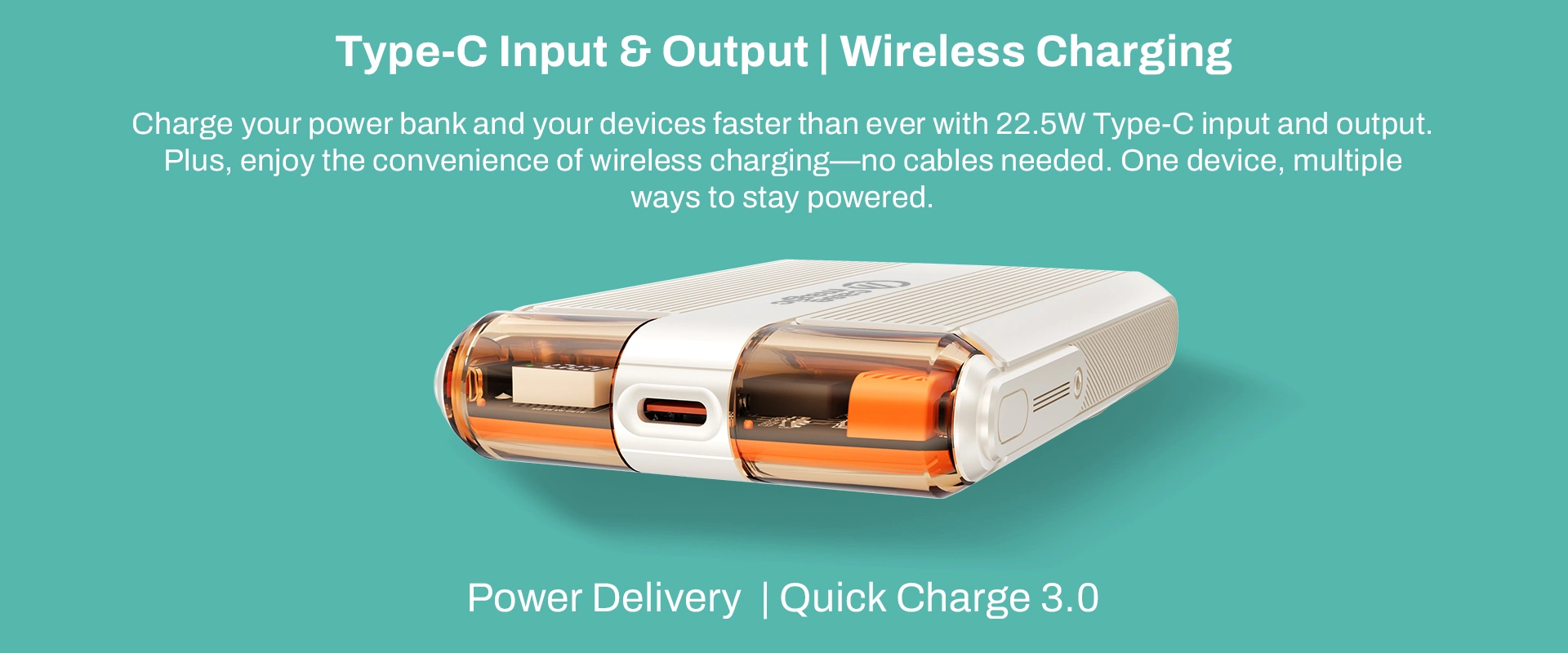 Magnetic Wireless Power Bank