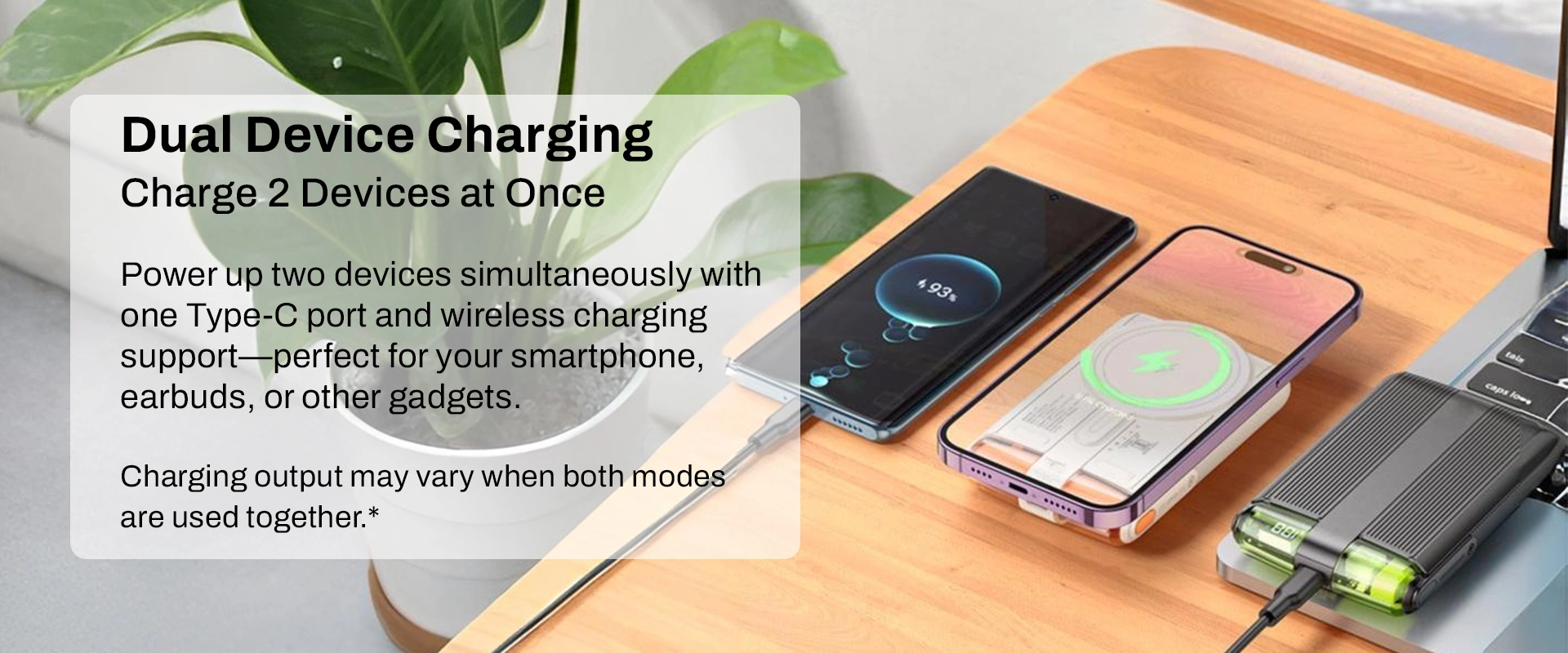 Magnetic Wireless Power Bank