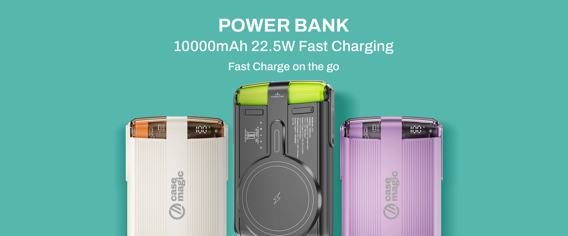 Magnetic Wireless Power Bank