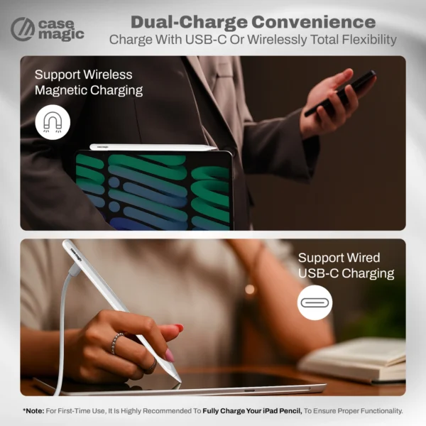 USB-C charging stylus for iPad