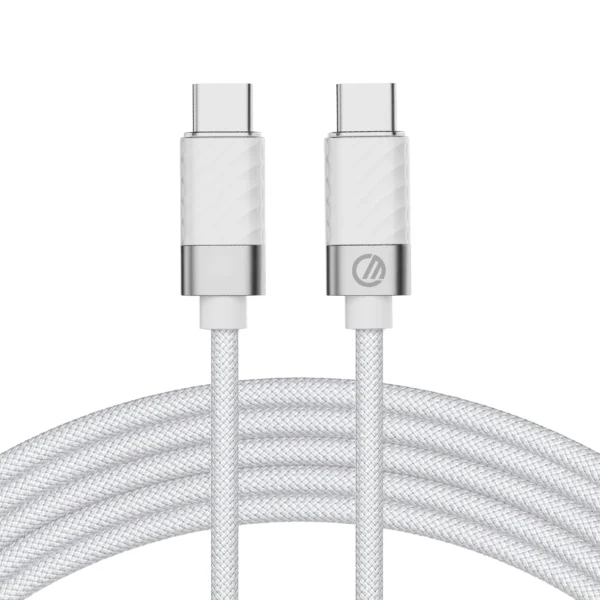 Case-Magic 66W Type C to Type C Cable PD Fast Charging Nylon Braided 1.2M for MacBook iPad Samsung