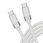 Case-Magic 100W Type C to Type C Cable PD Fast Charging Cord Nylon Braided 1.2M