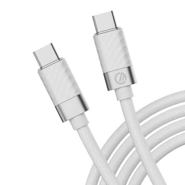 Case-Magic 100W Type C to Type C Cable PD Fast Charging Cord Nylon Braided 1.2M